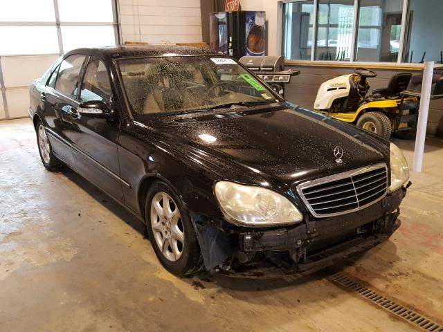 WDBNG83J44A394217 - 2004 MERCEDES-BENZ S 430 4MAT BLACK photo 1