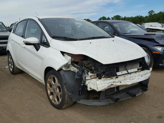 3FADP4FJ7CM171498 - 2012 FORD FIESTA SES WHITE photo 1