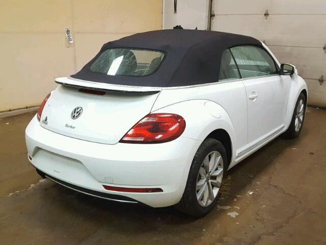 3VW517AT8HM811331 - 2017 VOLKSWAGEN BEETLE S/S WHITE photo 4