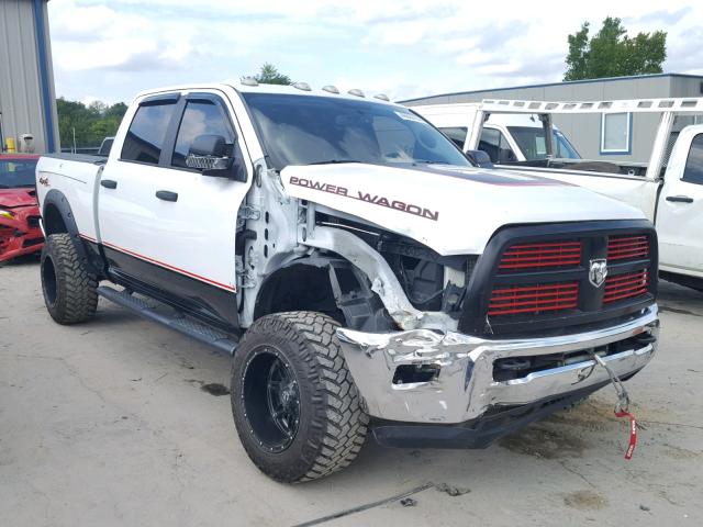 3C6TD5ET7CG190758 - 2012 DODGE RAM 2500 P WHITE photo 1