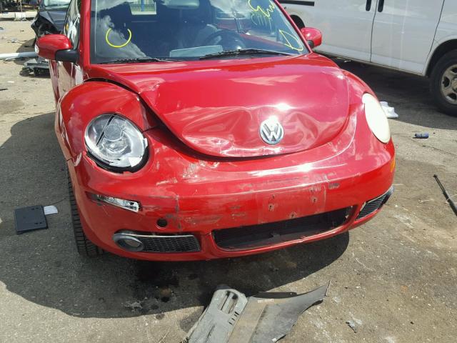 3VWSF31YX6M306560 - 2006 VOLKSWAGEN NEW BEETLE Qırmızı foto 9