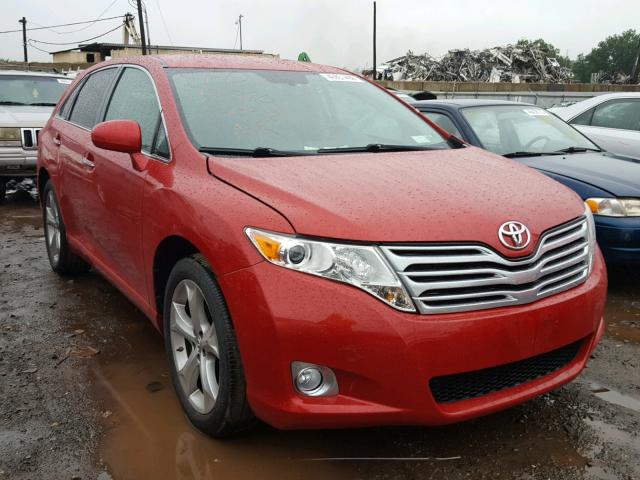 4T3BK11A09U001481 - 2009 TOYOTA VENZA BASE RED photo 1