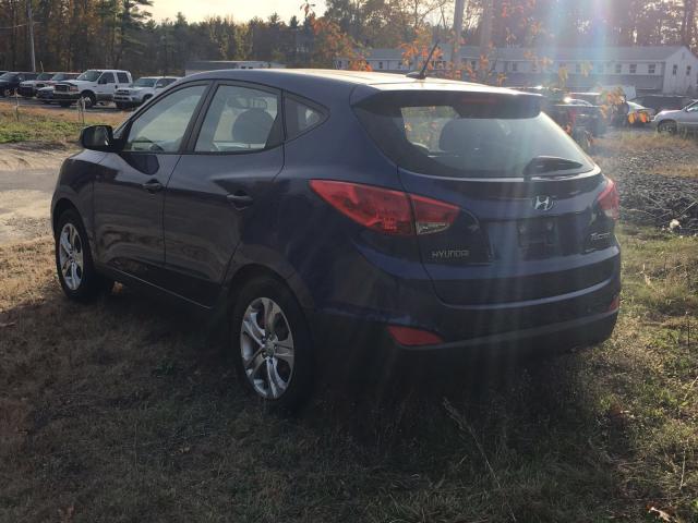 KM8JT3AB2BU225850 - 2011 HYUNDAI TUCSON BLUE photo 3