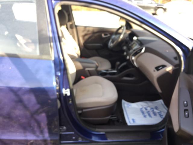 KM8JT3AB2BU225850 - 2011 HYUNDAI TUCSON BLUE photo 5