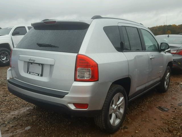 1J4NF1FB0BD248242 - 2011 JEEP COMPASS SP SILVER photo 4