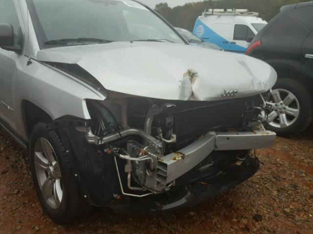 1J4NF1FB0BD248242 - 2011 JEEP COMPASS SP SILVER photo 9