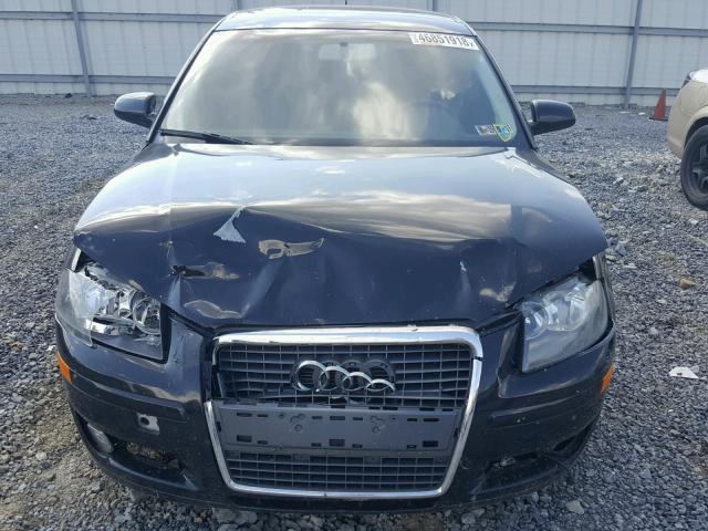 WAUNF78P08A131673 - 2008 AUDI A3 2.0 PRE BLACK photo 7