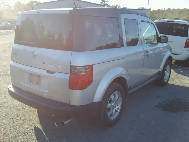 5J6YH18778L005364 - 2008 HONDA ELEMENT EX SILVER photo 4