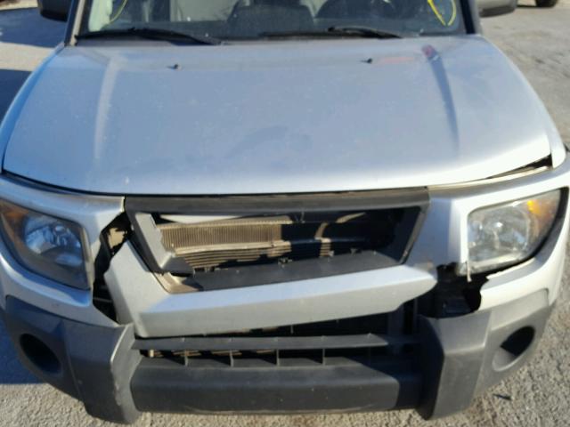 5J6YH18778L005364 - 2008 HONDA ELEMENT EX SILVER photo 7