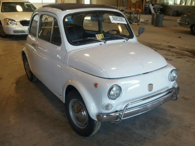 5084172 - 1971 FIAT 500L WHITE photo 1