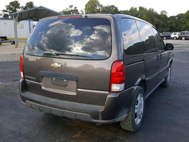1GNDU23W28D179364 - 2008 CHEVROLET UPLANDER L 棕色 照片 4