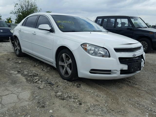 1G1ZC5E15BF298423 - 2011 CHEVROLET MALIBU 1LT WHITE photo 1