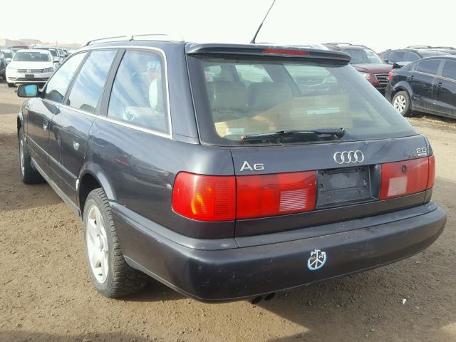 WAUJA84A1VN020719 - 1997 AUDI A6 QUATTRO BLACK photo 3