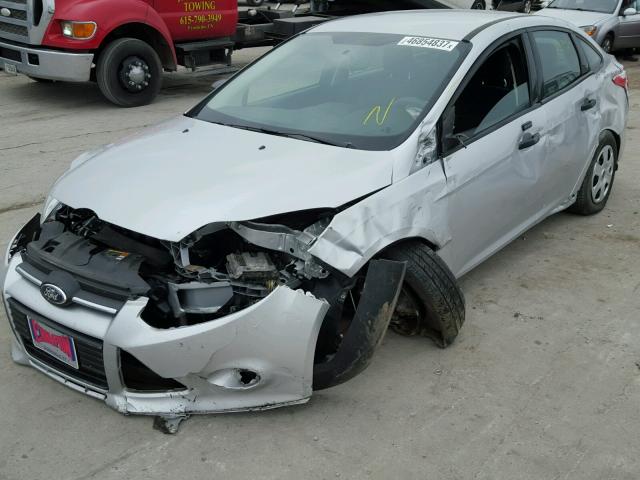 1FADP3E25EL154675 - 2014 FORD FOCUS S SILVER photo 9