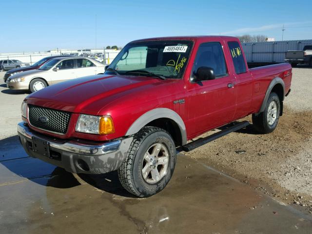 1FTZR45E23PB85818 - 2003 FORD RANGER SUP RED photo 2