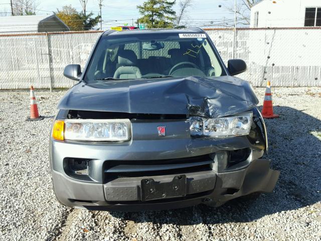 5GZCZ23D15S842613 - 2005 SATURN VUE GRAY photo 9