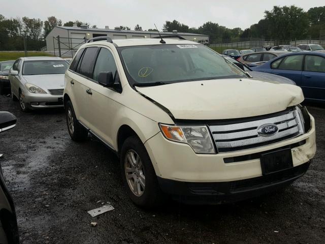 2FMDK36CX8BA44947 - 2008 FORD EDGE SE WHITE photo 1