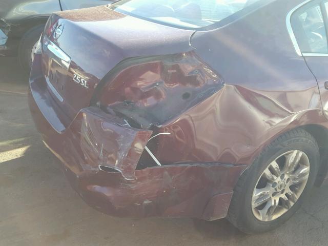 1N4AL2AP8AN562239 - 2010 NISSAN ALTIMA BAS RED photo 9