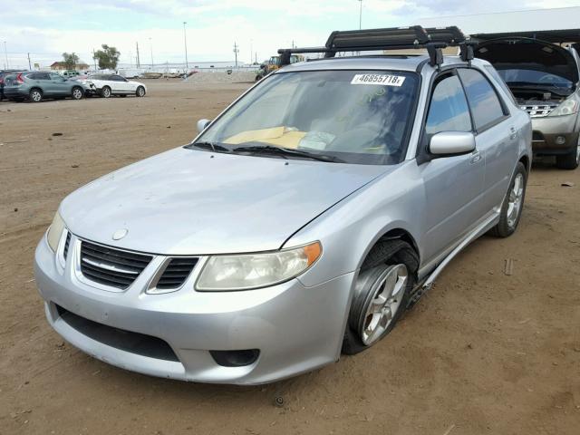 JF4GG61675H051173 - 2005 SAAB 9-2 LINEAR SILVER photo 2