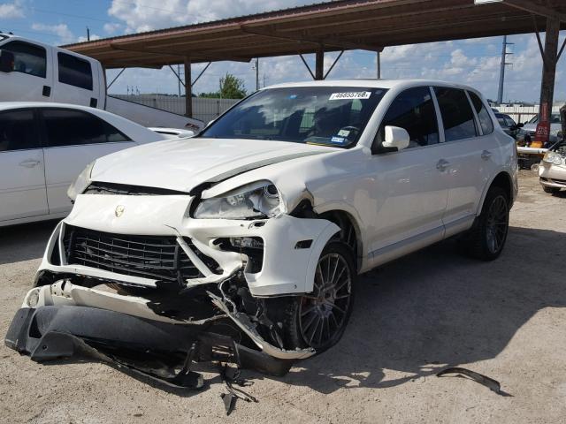 WP1AC29PX8LA90130 - 2008 PORSCHE CAYENNE TU WHITE photo 2