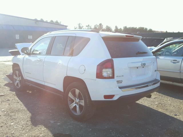 1C4NJDEB5HD129912 - 2017 JEEP COMPASS LA WHITE photo 3