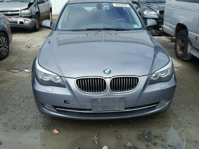 WBANV1C52AC159250 - 2010 BMW 528 XI GRAY photo 9