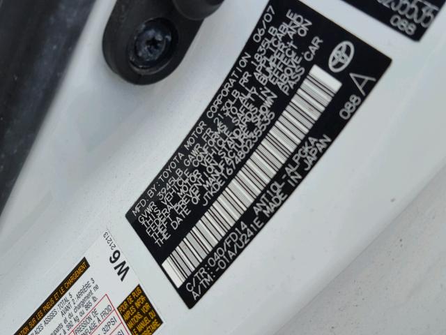 JTKDE167480235535 - 2008 TOYOTA SCION TC 银色 照片 10