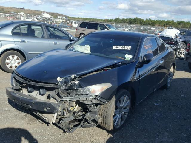 1HGCS2B8XAA002731 - 2010 HONDA ACCORD EXL BLACK photo 2