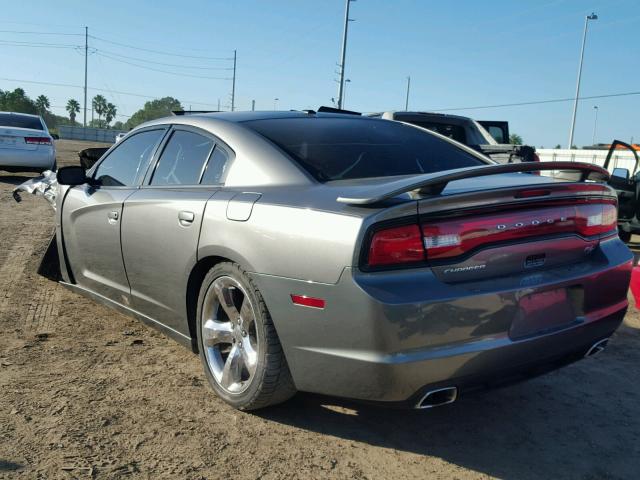 2B3CL5CT6BH571838 - 2011 DODGE CHARGER R/ CHARCOAL photo 3