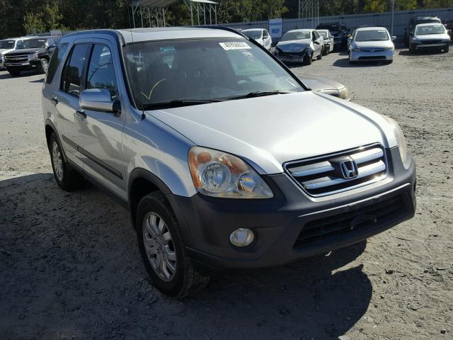 SHSRD78886U406075 - 2006 HONDA CR-V EX SILVER photo 1