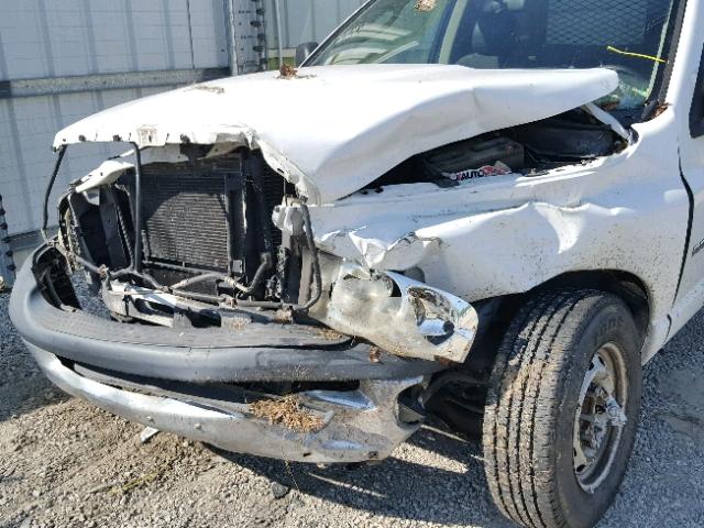 3D7KA26D33G768136 - 2003 DODGE RAM 2500 S თეთრი ფოტო 9