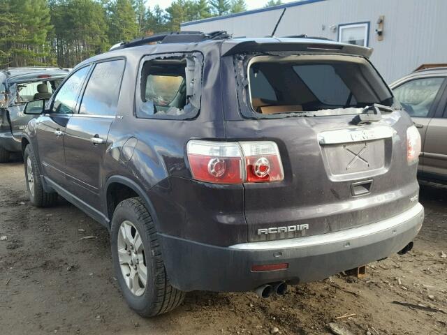 1GKEV33738J228411 - 2008 GMC ACADIA SLT Bordo foto 3