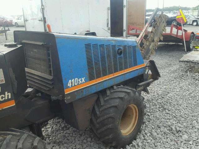 4T0448 - 2000 DITCH WITCH TRENCHER BLUE photo 5