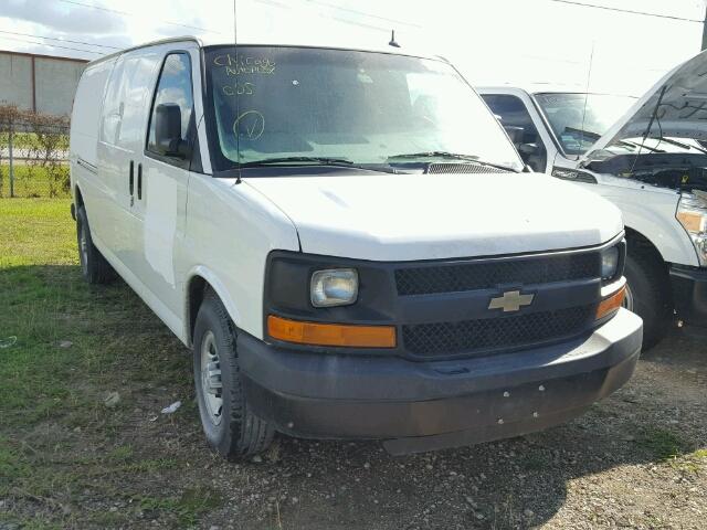 1GCZGUCG5F1261601 - 2015 CHEVROLET EXPRESS G3 WHITE photo 1