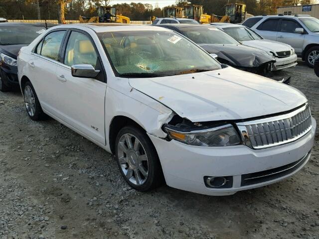 3LNHM28T97R630140 - 2007 LINCOLN MKZ თეთრი ფოტო 1