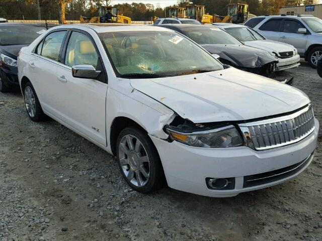 3LNHM28T97R630140 - 2007 LINCOLN MKZ WHITE photo 1