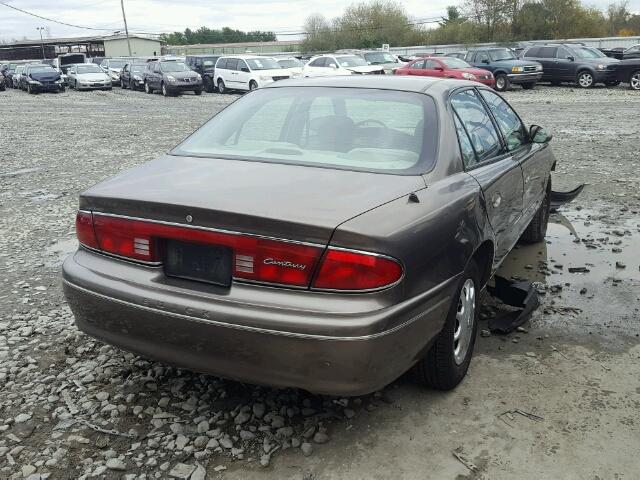 2G4WS52J731151865 - 2003 BUICK CENTURY CU BROWN photo 4