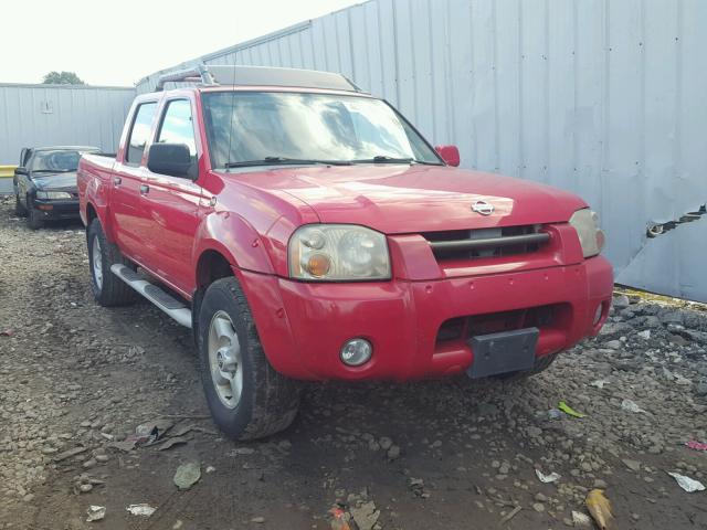 1N6ED27Y61C338971 - 2001 NISSAN FRONTIER C RED photo 1