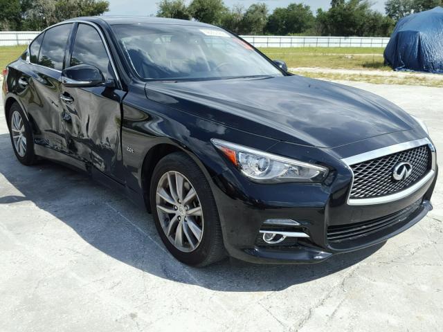 JN1CV7AP3HM640391 - 2017 INFINITI Q50 BASE BLACK photo 1