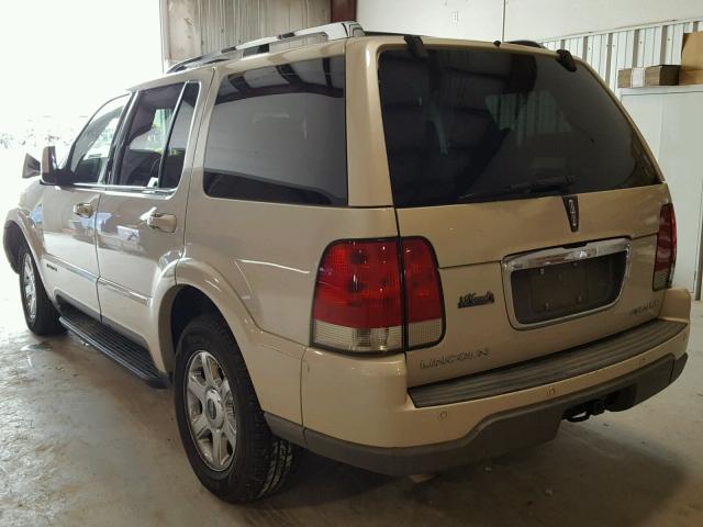 5LMEU68H45ZJ24453 - 2005 LINCOLN AVIATOR 棕色 照片 3