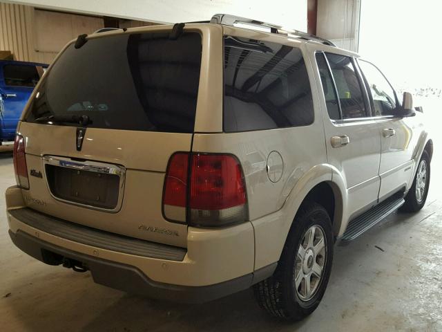 5LMEU68H45ZJ24453 - 2005 LINCOLN AVIATOR 棕色 照片 4