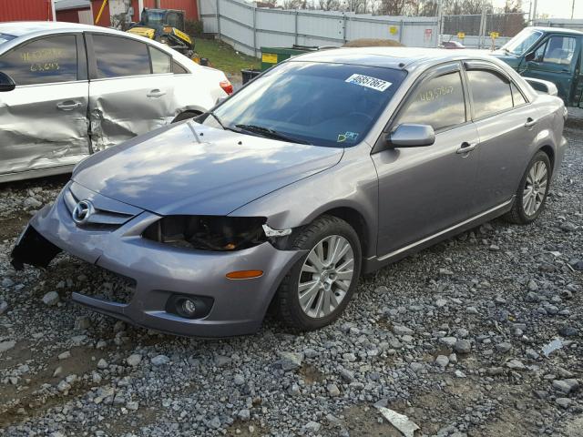 1YVHP80D065M25837 - 2006 MAZDA 6 S CHARCOAL photo 2