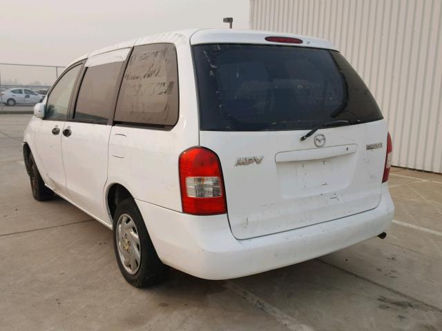 JM3LW28G6Y0157494 - 2000 MAZDA MPV WAGON WHITE photo 3