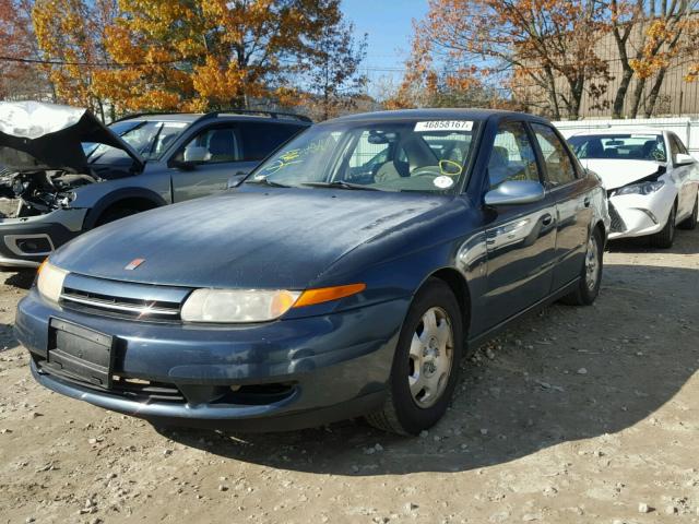 1G8JW54R72Y535205 - 2002 SATURN L300 BLUE photo 2