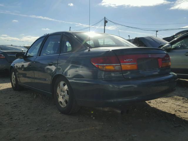 1G8JW54R72Y535205 - 2002 SATURN L300 BLUE photo 3