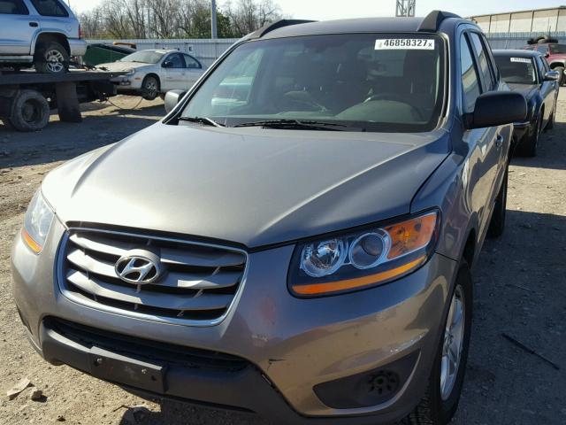 5XYZGDAG3BG011786 - 2011 HYUNDAI SANTA FE G SILVER photo 1