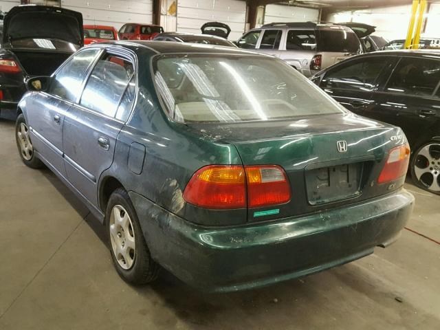 2HGEJ8542YH522277 - 2000 HONDA CIVIC EX GREEN photo 3