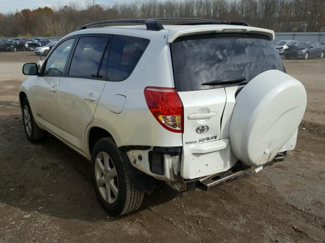 JTMBK31V085056789 - 2008 TOYOTA RAV4 WHITE photo 3