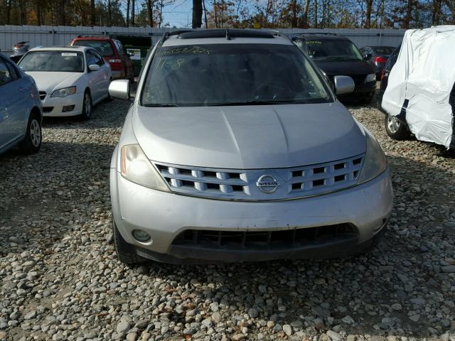 JN8AZ08W23W210351 - 2003 NISSAN MURANO GRAY photo 9