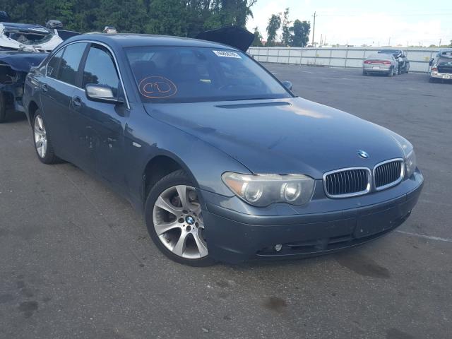 WBAGL63414DP69111 - 2004 BMW 745 I GRAY photo 1